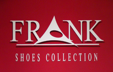 Frank obuv 3D frézovaný nápis